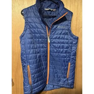 Cloudveil Mens Medium Puffer Vest Broncos Colorway